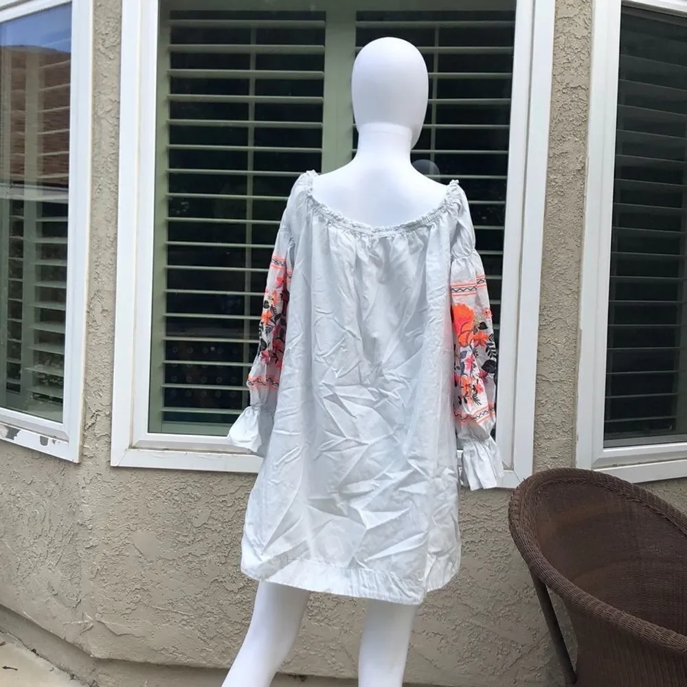 Free People Fleur Du Jour Shift Dress Sz M
